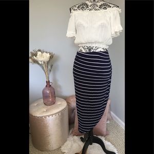 Boho Crop NWT💕 Striped Skirt Bundle